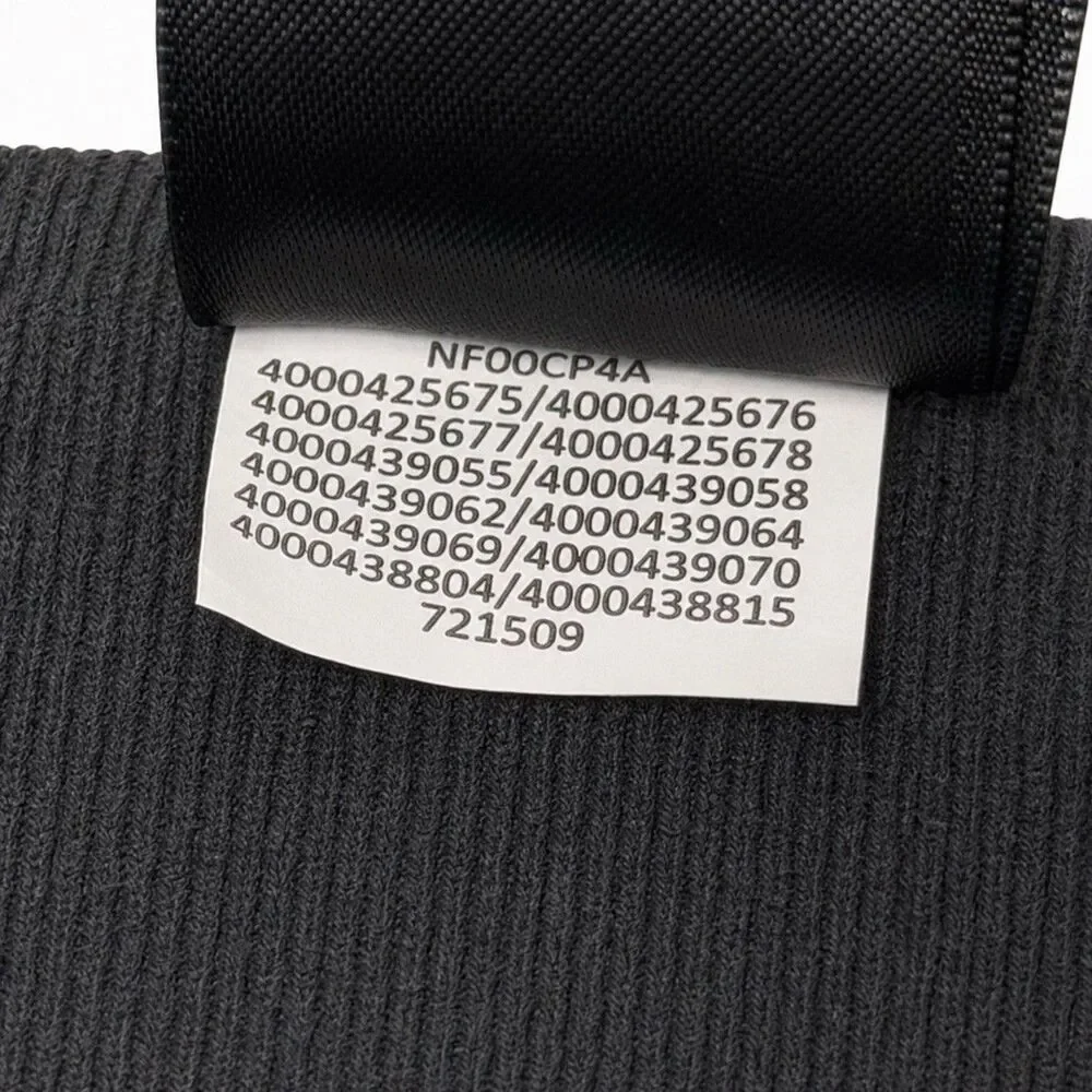 The North Face Men XL 1/4 Zip Pullover Black Gray Orange Logo Polyester